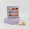 Hot Selling Wholesale Custom Bakery Mochi Donuts Packaging Doughnut Box with Insert Bakery Cake Donuts and Cookie Doughnut Box