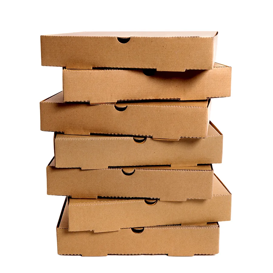 High Quality Box Packing Pizza Box Paper Custom Biodegradable Pizza Box Fast Food Container Delivery Pizza Box