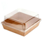 Wholesale Kraft Paper Sandwich Box Packaging Boxes Custom Logo Hot Sale Paper Sandwich Box