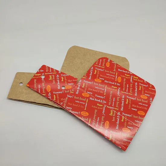 Wholesale High Quality Biodegradable Packaging Popcorn Chicken Box for Popcorn Chicken Kraft Paper Box