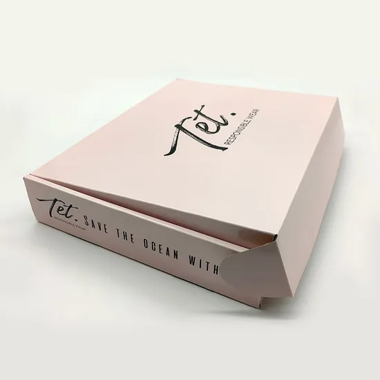 Waterproof and Oilproof Gift Box Packaging Biodegradable Thickened Cowhide Packaging Box
