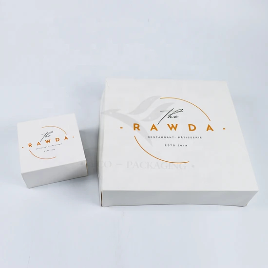 Disposable Biodegradable Paper Cake Box Gift Box Food Baking Cake Box with Transparent Window