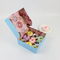 Custom Donut Dessert Paper Box White Cardboard Puff Packaging Box Bakery Sushi Cake Mochi Paper Packing Boxes