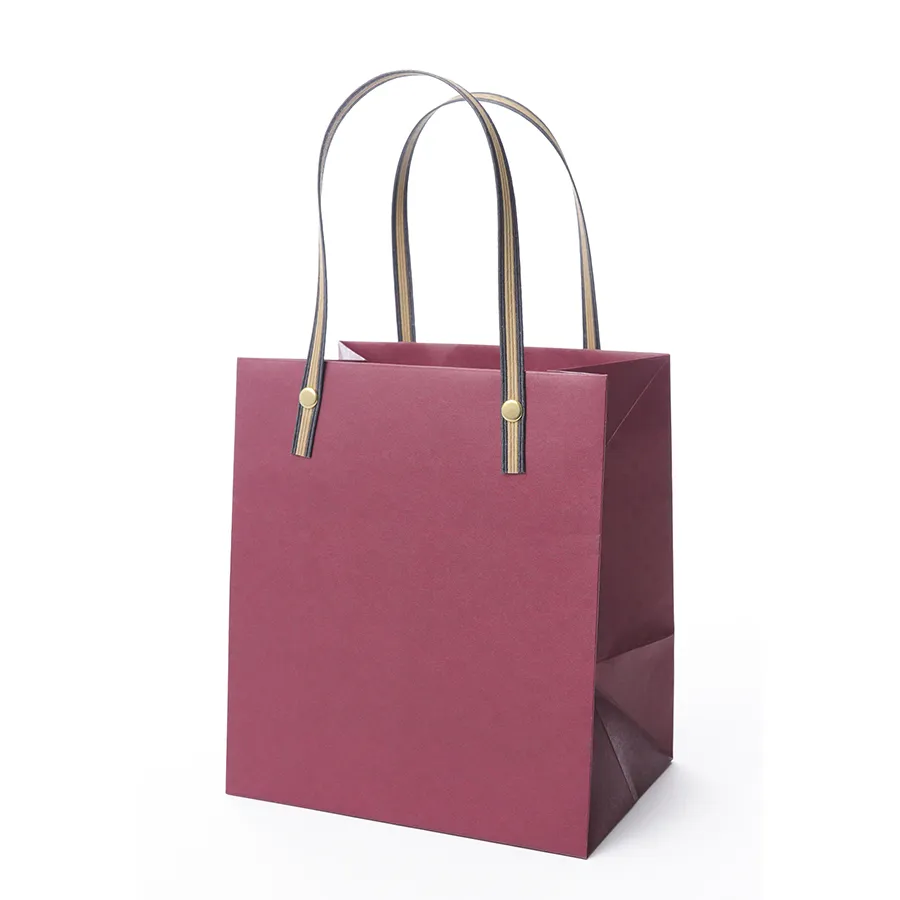 Custom Printed Laminated Shopping Gift Packaging Paper Bag with Logo
