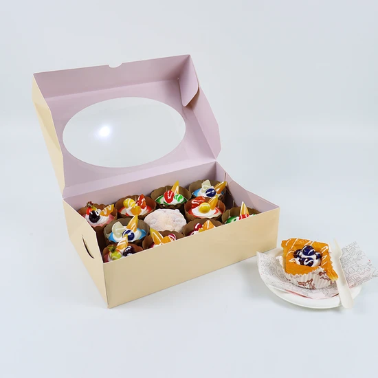 OEM Delivery Donut Food Chocolate Corrugated Paper Cookies Box Packaging Customized Mailer Boxes with Custom Logo