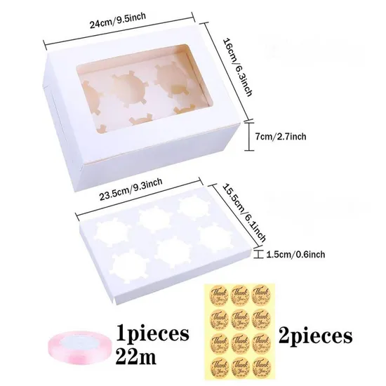 Luxury Customized Portable Macaron Snack Box Biodegradable Recyclable Food Grade Cardboard Cookie Cake Box