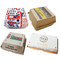 Eco Friendly Brand Design Takeaway Fast Food Packaging Burger Box Square Kraft Corrugated Paper Burger Hamburger Box