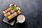 Custom Printed Paper Cosmetic Chocolate Snack Biscuit Cookies Bread Pizza Pie Frozen Food Meatsteak Cake Tea Coffee Nut Swirls Product Packing Packaging Box