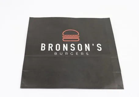 Pressure-Resistant Zipper Closure Customized Shopping Kraft Paper Bag for Catering Takeaway