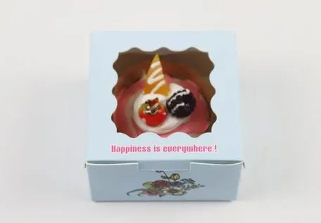 Exquisite Prevent Vibration Customized Cake Paper Boxes for School Event