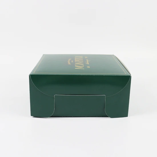 Wholesale Custom Food Grade Biodegradable Square Catering Mochi Donuts Cookies Box Dessert Packaging Gift Box