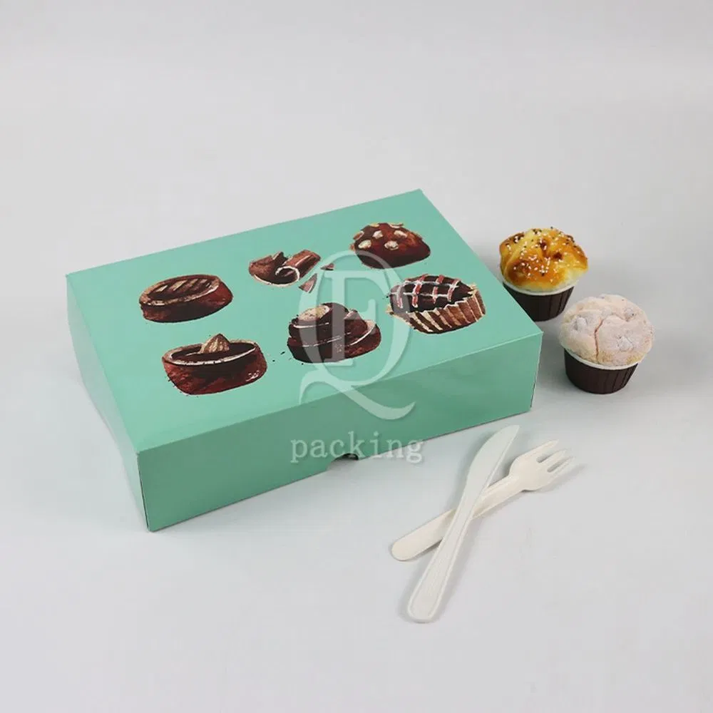 Not Easy to Deform Firm Connection Sheet Cake Boxes for Department Store