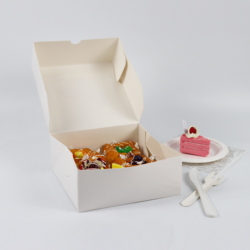 Custom Food Cake Box Wholesale Paper Cake Birthday Party Cookie Box