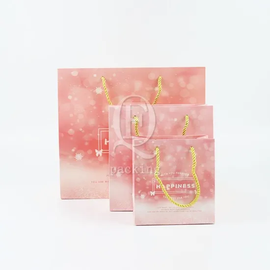 Safe and Hygienic High Temperature Resistance Gift Paper Bag for Catering Takeaway