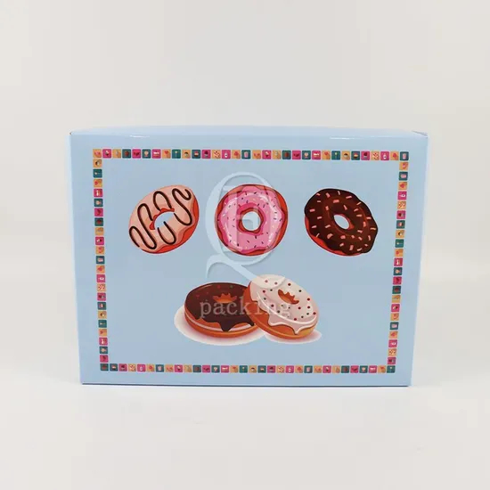 Quality Assurance Degradable Material Packaging Box for Cake for Coffee Shop Takeaway
