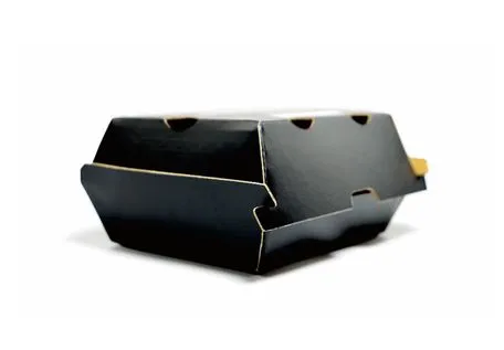 Environmentally Friendly Leak-Proof Customized Burger Kraft Paper Box for Birthday Parties