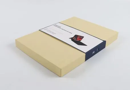 Good Texture Fireproof Customized Blue Gift Paper Box for Health Product Packaging