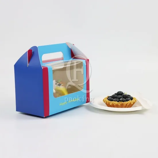 Smooth Coating Easy to Clean Cake Boxes for Weddings for Dessert Shop