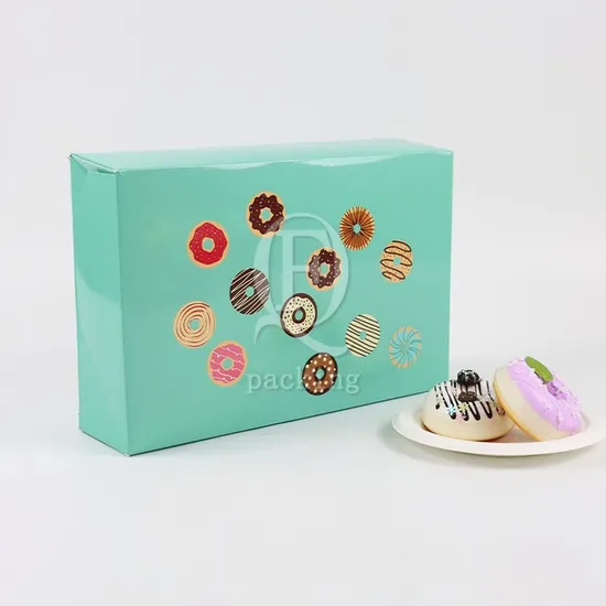 Exquisite Craftsmanship Thickened Customized Mini Cake Collapsible Paper Case for Corporate Event
