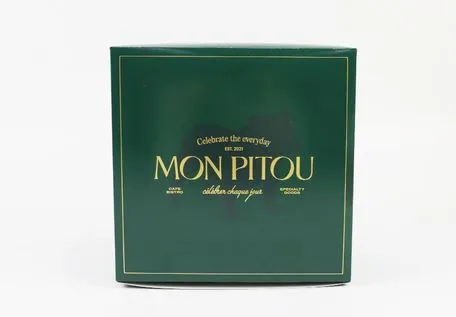 Easy to Carry Reusable Customized Triangle Cake Paper Box for Amusement Park