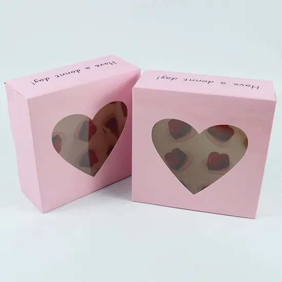 White Paper Bakery Box Square Cardboard Disposable Packaging Cake Box