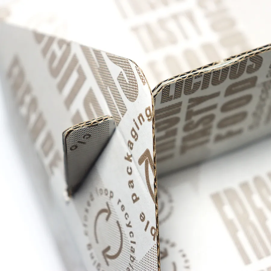 Fried Chicken Fried Food Safety Packaging Box Fast Food Takeaway Packaging Delivery Box with Handle