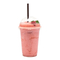 Wholesale Custom Transparent PP/PS Disposable Drinking Plastic Cups with Lids and Straws