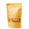 Wholesale Custom Food Grade Brown Transparent Sealing Kraft Paper Bag with Window