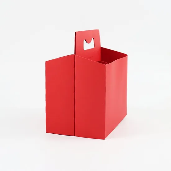 Factory Cheap Wholesale Custom Portable Disposable Degradable Takeaway Cardboard Paper Coffee Cup Carriers with Handle