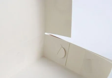 Easy to Stack Anti-Scratch Collapsible Paper Pink Cake Box for Cake Shop