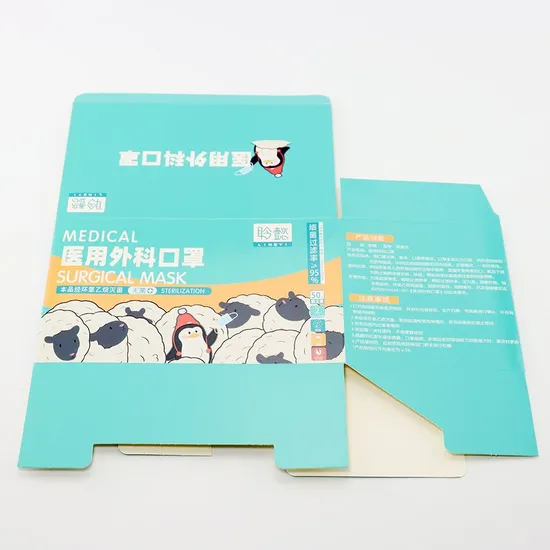 Factory Wholesale Custom Multi Color Packaging Storage Eco-Friendly Degradable Personalized Cosmetic Gift Carton Mask Paper Box