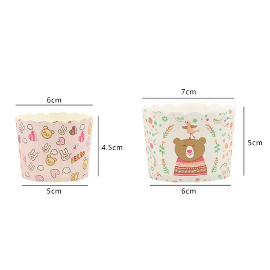Cheap Custom Printed Logo Food Grade Paper Doughnut Donut Box Wholesale Custom Disposable Degradable Bakery Packaging Paper Cupcake Box