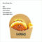 Custom Disposable Food Grade Foldable Cardboard Hamburger Packaging Paper Burger Box Hamburger Box
