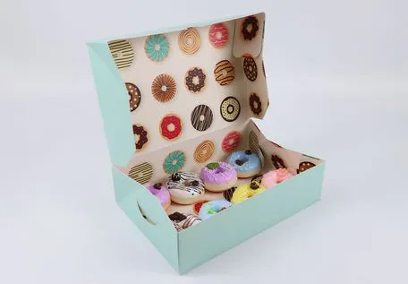 High-End Design Anti-Scratch Customized Cake Gift Paper Box for Afternoon Tea Party