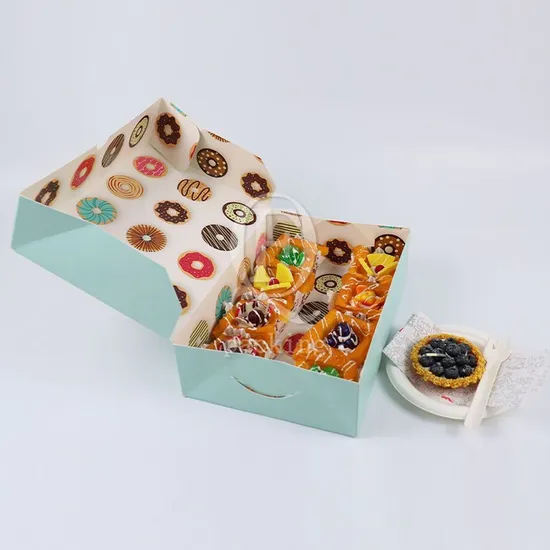 Durable and Strong Compression-Resistant Customized Paper Cake Box for Children′s Park Activity