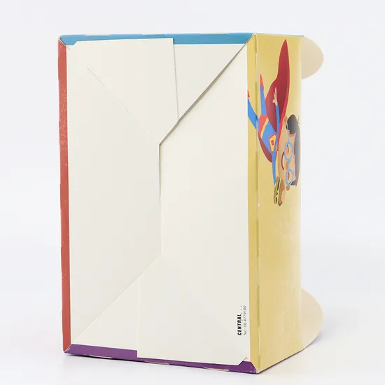 Factory Wholesale Custom Multi Color Packaging Storage Eco-Friendly Degradable Personalized Cosmetic Gift Cake Carton Paper Box with Handle