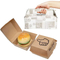 Factory Cheap Customized Food Grade Disposable Affordable Takeaway Fried Chips Chicken Potato Popcorn Chicken Snack Food Packaging Corrugated Paper Burger Box