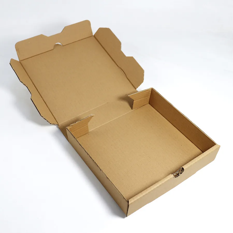 Wholesale Custom 6/7/8/10 Inch Brown Pizza Delivery Insulated Packaging Paper Box