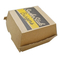 Disposable Corrugated Cardboard Flute F Food Packaging Lunch Hamburger Box