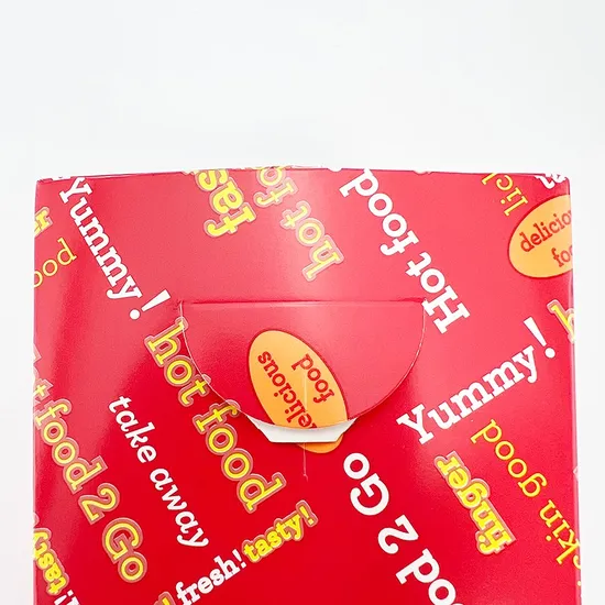 Customized Disposable Kraft Food Packaging Take Away Paper Sushi Box Wholesale Food Grade Box