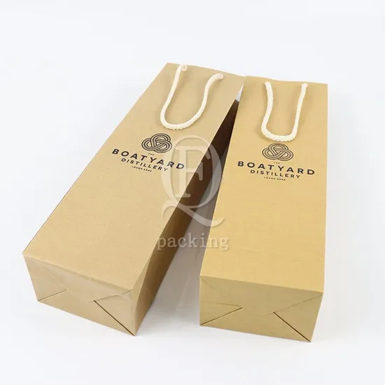 Wholesale Custom Printing Luxury Personalized Degradable Recyclable Shopping Gift Food Cosmetic Jewelry Packaging Kraft White Card Paper Bag with Handle