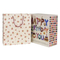Factory Cheap Wholesale High-Quality Degradable Kraft Card Paper Food Gift Bag with Handle Custom Colorful Portable Packaging Shopping Bag
