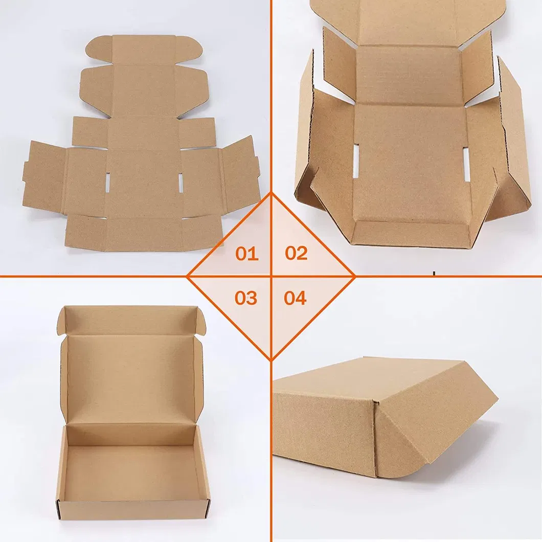 Wholesale Luxury Eco-Friendly Aircraft Packaging Customized Color Recyclable Paper Corrugated Printed Logo Shoe Clothing Shipping Gift Packaging Cardboard Box