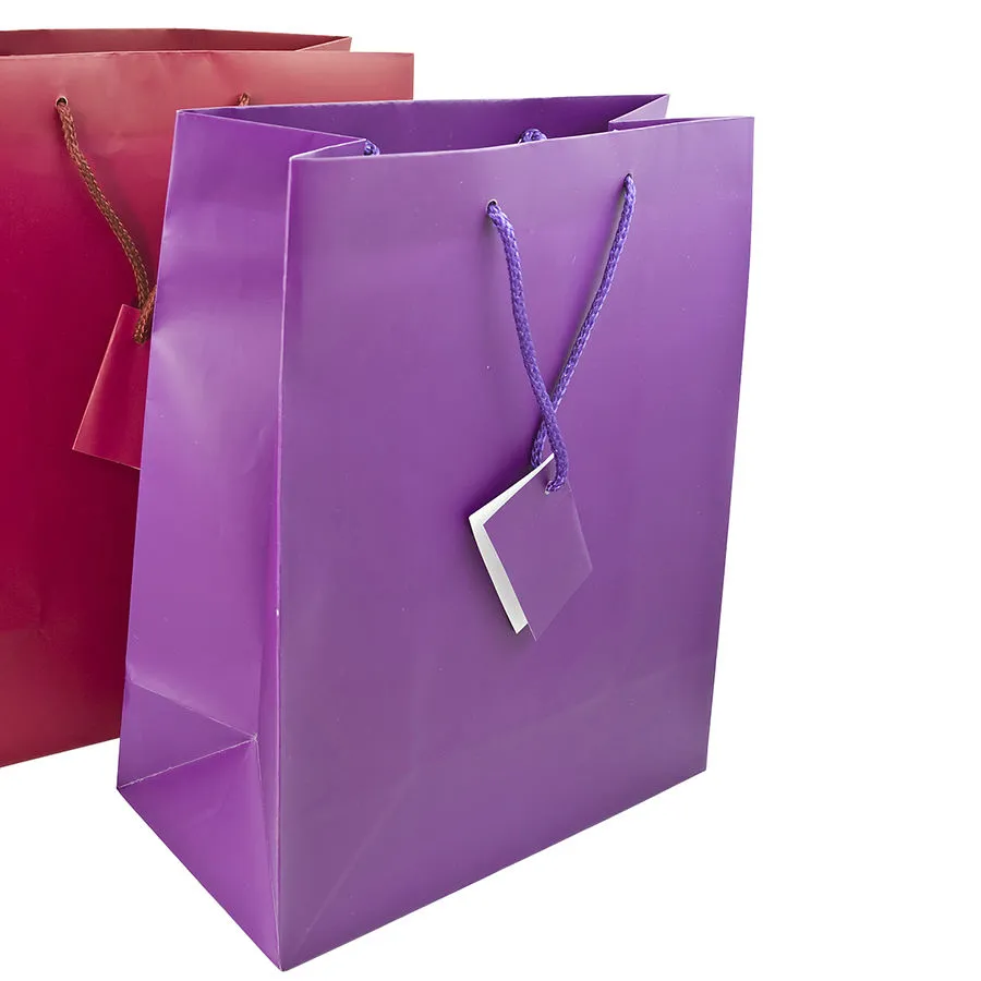 Wholesale Custom Printing Luxury Personalized Beautiful Multi-Color Degradable Eco-Friendly Packaging Shopping Gift Kraft White Card Food Paper Bag with Handle