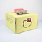 Factory Cheap Custom Printed Logo Clear Window Luxury Food Grade Eco-Friendly Safe Doughnut Wholesale Disposable Bakery Packaging Cake Box with Handle
