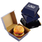 Factory Wholesale Biodegradable Food Grade Disposable Takeaway Lunch Fries Hamburger Box Packaging Custom Print Logo Delivery Cardboard Paper Burger Box