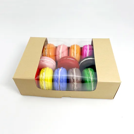 Cake Paper Packaging Muffin Bakery Swiss Roll Dessert Sweet Pastry Cupcake Box Packaging Gift Box