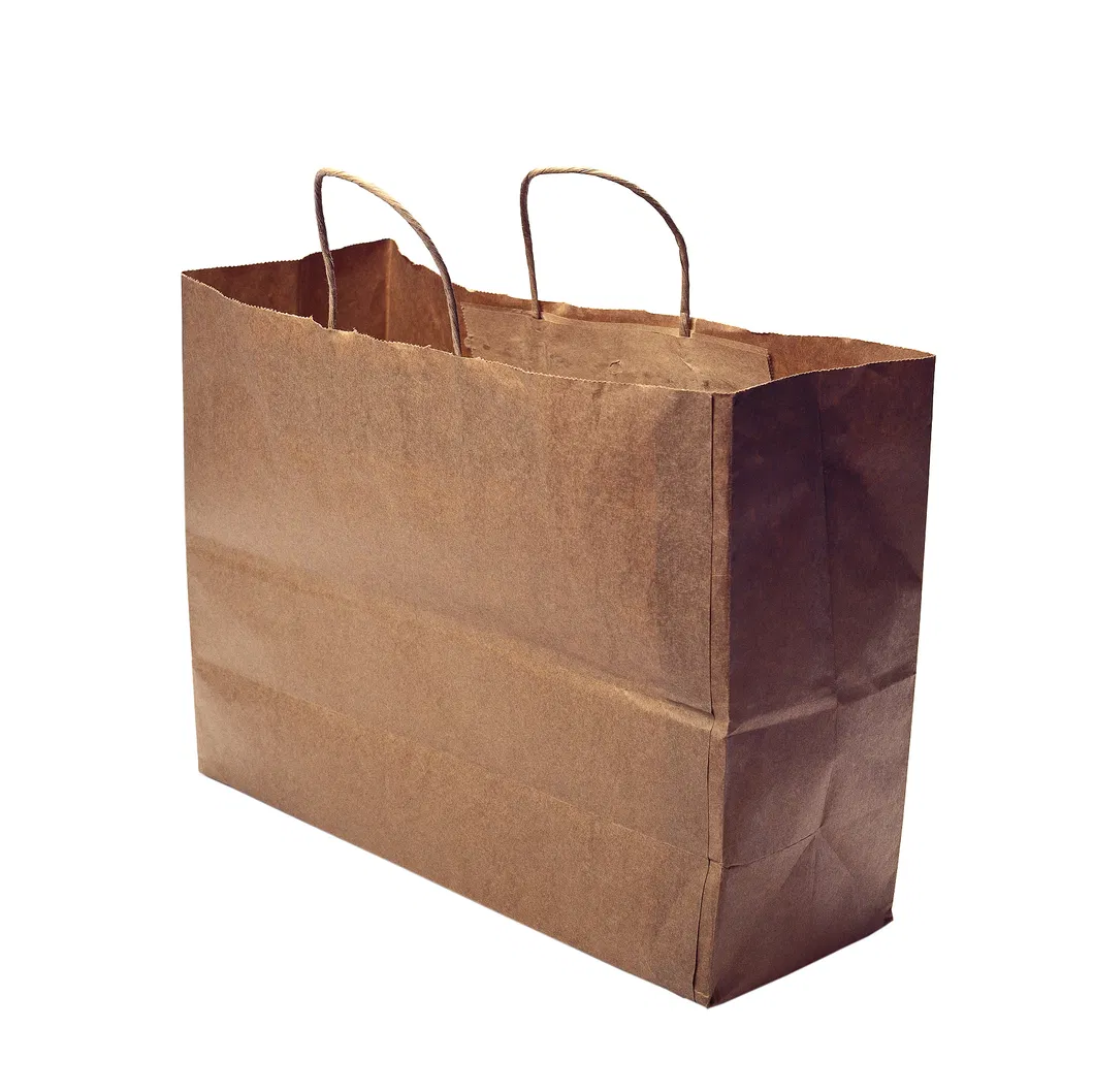 Hot Sale Custom Printed Luxury Packaging Kraft Paper Perfume Packaging Shoes Clothing Shopping Gift Paper Bag
