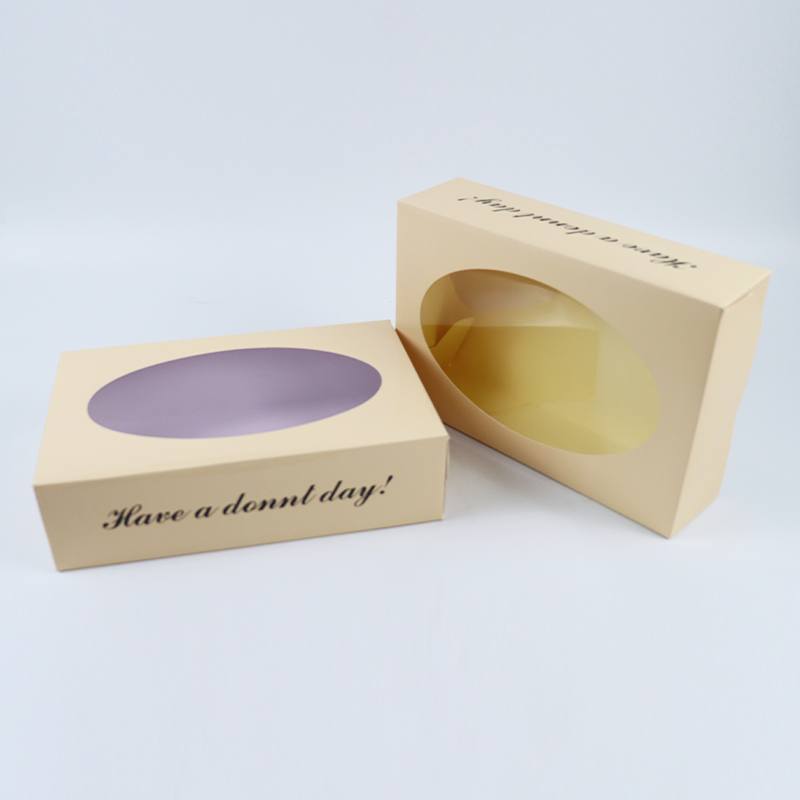 Cake Box Biodegradable Square Cardboard Paper Bento Cake Box Packaging Withlogo Printed