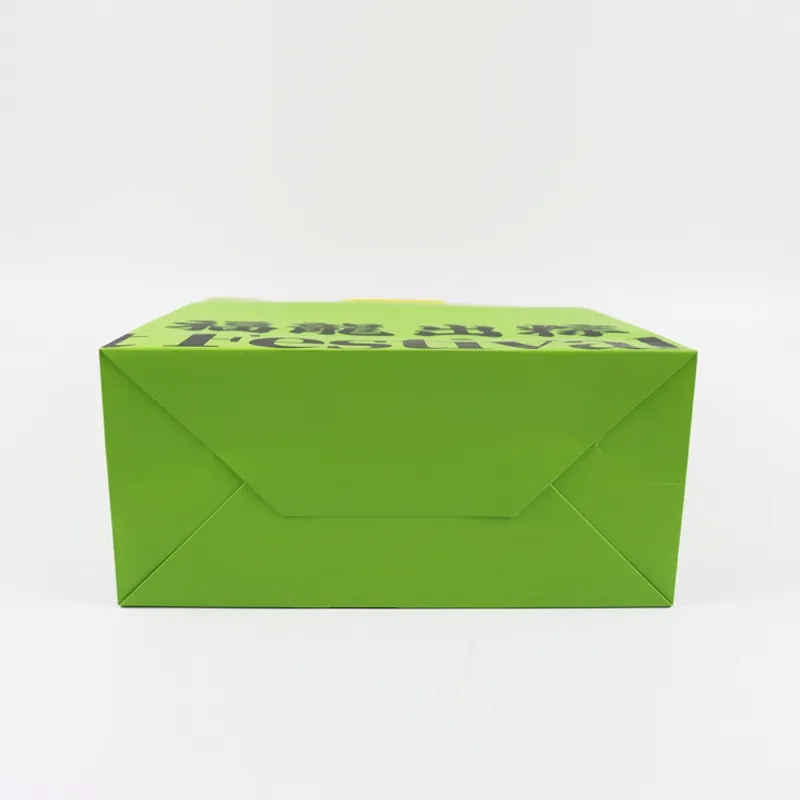 Factory Wholesale Custom Printing Logo Luxury Personalized Degradable Recyclable Shopping Gift Food Cosmetic Arts Crafts Packaging Kraft Cardboard Paper Bag